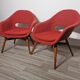 Shell armchairs by Miroslav Navratil