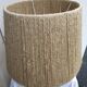 Natural rope lampshade low diameter 60 high 45 cm