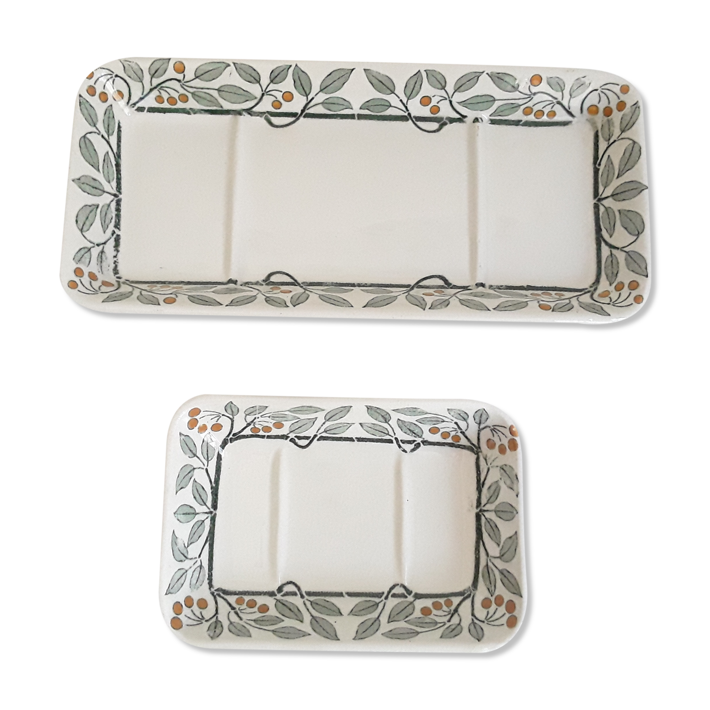 Old soap holder Creil and Montereau