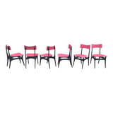 Set of 6 vintage Alfred Hendrickx chairs for Belform model S3