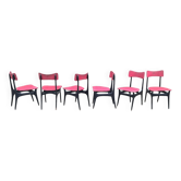 Suite de 6 chaises vintage Alfred Hendrickx pour Belform modèle S3