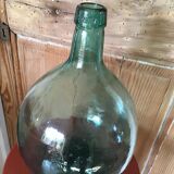 Demijohn viresa green with blue reflections 5L.