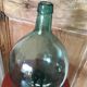 Demijohn viresa green with blue reflections 5L.