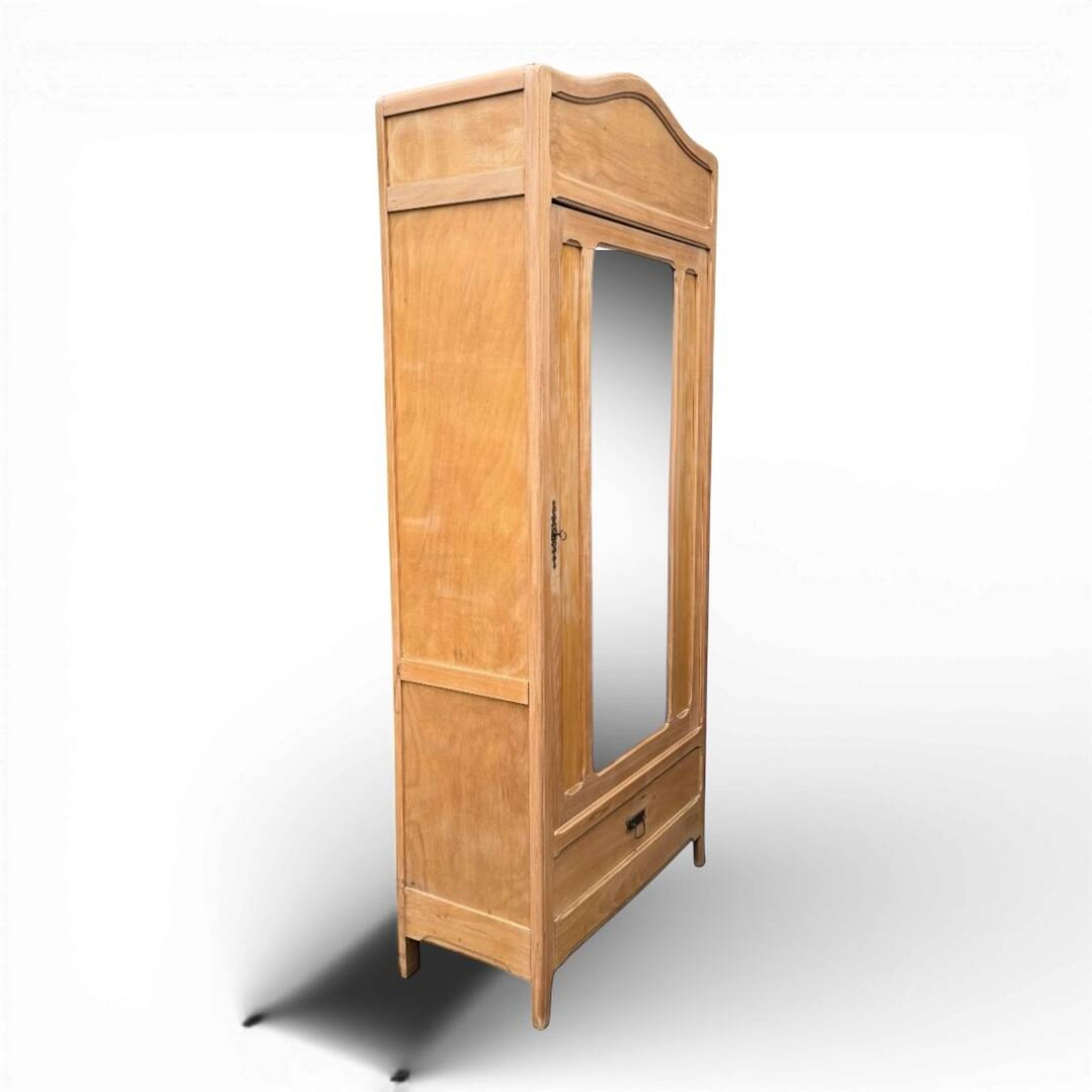 Armoire parisienne art déco miroir biseauté 1920