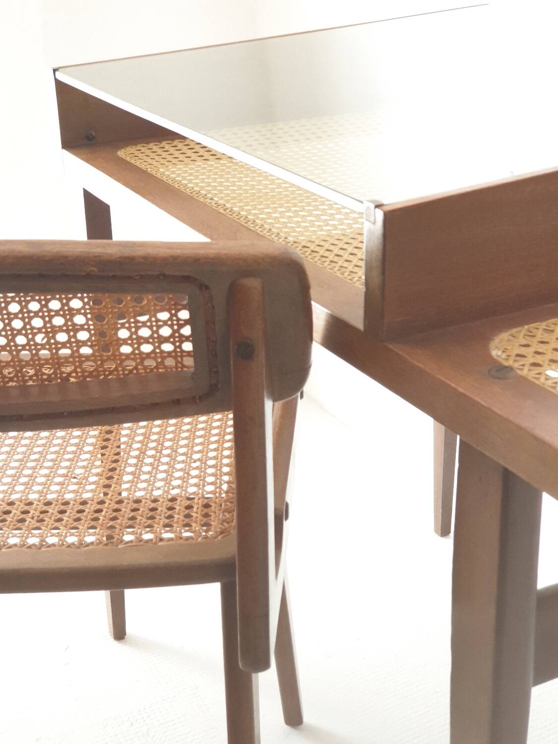 Michel Ducaroy desk and chair for SNA Roset 1950-1960