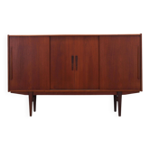 Teak highboard, Danish design, 1960s, production: Denmark