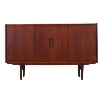 Enfilade en teck, design danois, années 1960, production : Danemark
