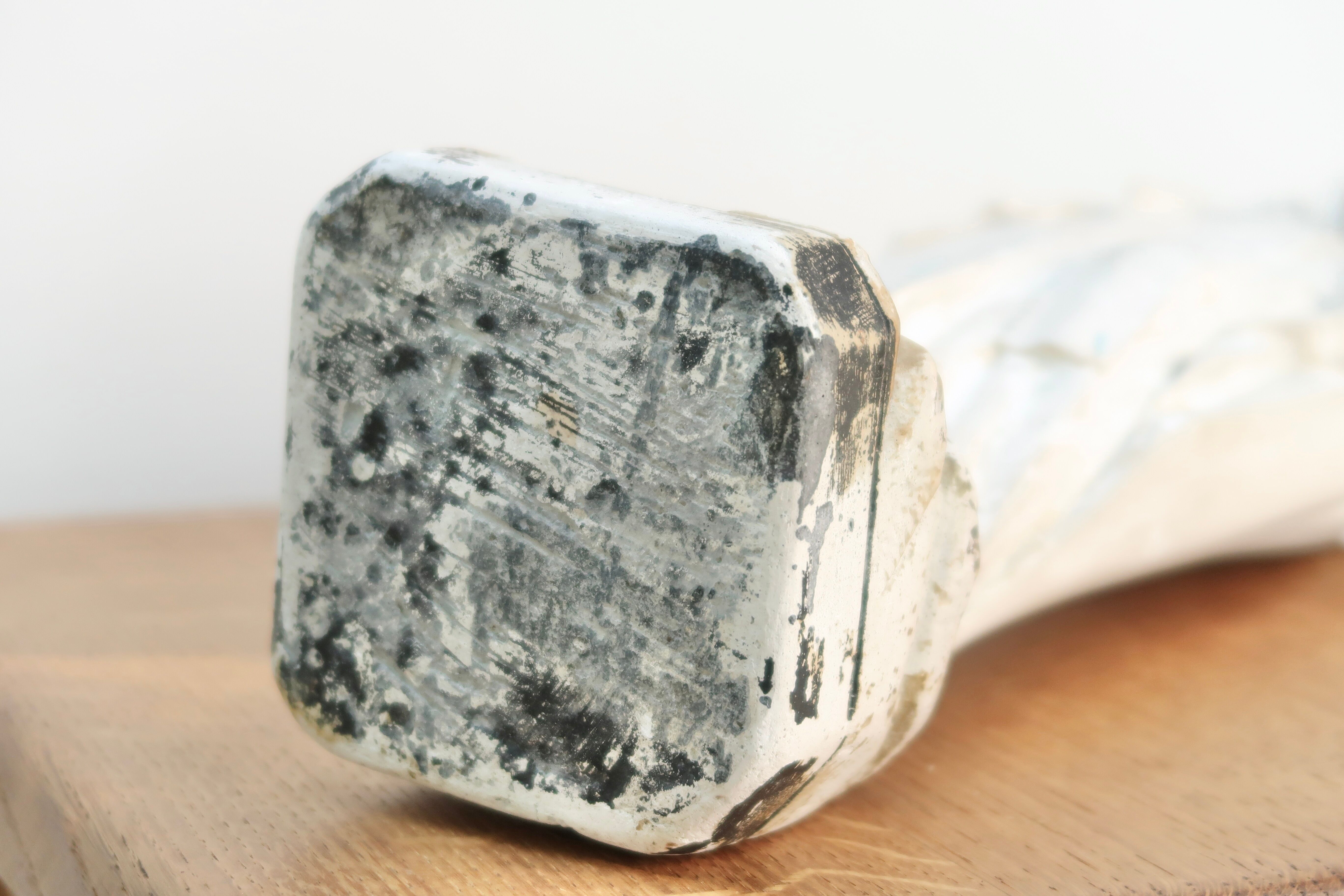 Plaster statue of the Virgin Mary signed Boye and Thomas Toulouse