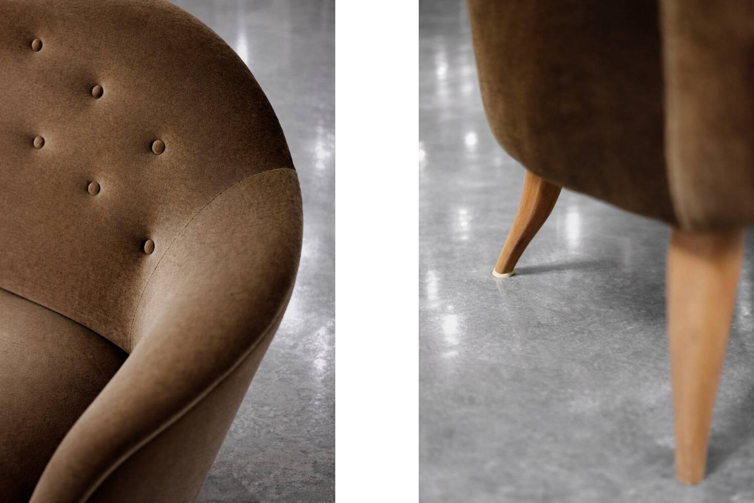 Vintage Mid-Century Scandinavian Modern Paradiset Sofa by NK