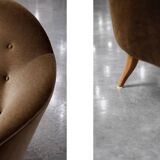 Vintage Mid-Century Scandinavian Modern Paradiset Sofa by NK