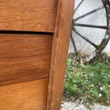 Vintage knitted bonnet feet compass