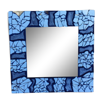 Mosaic mirror 48 x 48 cm