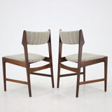 1960s Set of 6 Erich Buch Solid Palisander Dining Chairs, Denmark