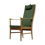 Oak wood armchair 1950