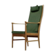 Oak wood armchair 1950