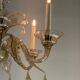Venetian lustre in gilded Murano glass, circa 1920