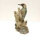 Vintage Hand-Painted Ceramic Woodpecker by Bepi Tay, Italy