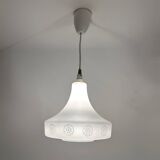 Scandinavian opaline chandelier from the 60s