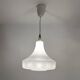 Scandinavian opaline chandelier from the 60s