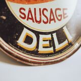 Dick's vintage canvas sign plate screen-printed