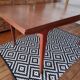 Scandinavian dining expandable room table