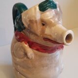 Orchies earthenware pitcher representing a small pig