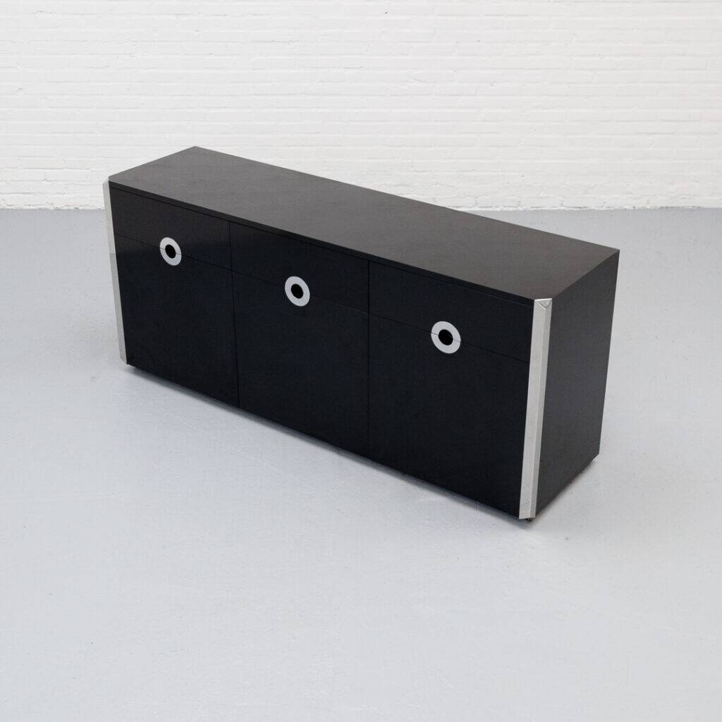 Italian Alveo Sideboard by Willy Rizzo 1970s