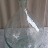 Demijohn in white glass