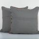 Set of 2 vintage kilim cushion covers 48x51 cm