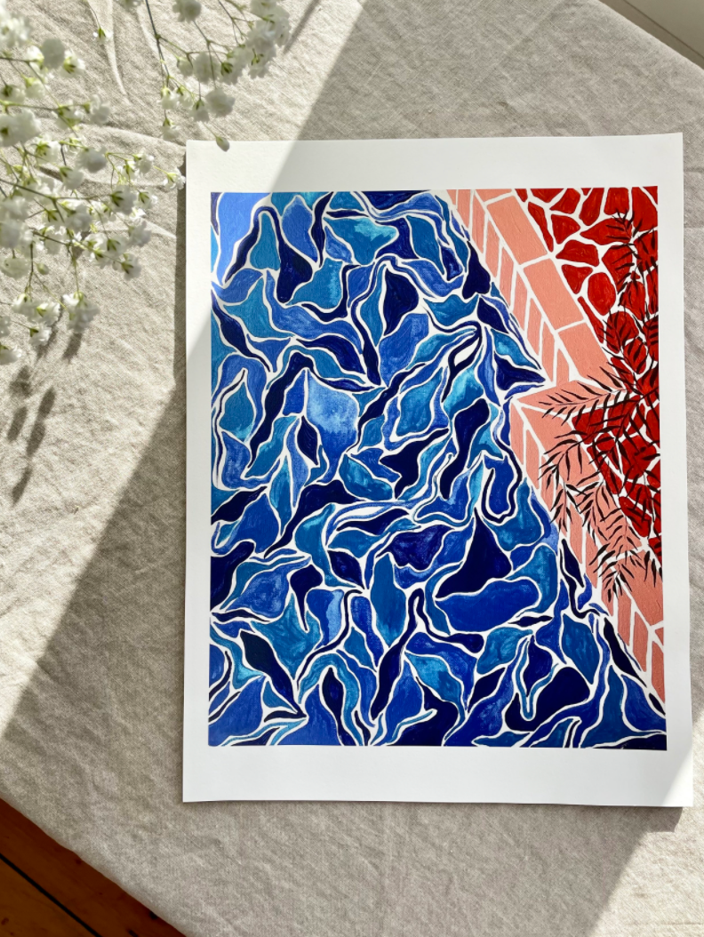 Pool patterns print