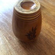 Vase vintage en grès émaillé Vallauris