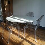Table ronde glossy Kartell