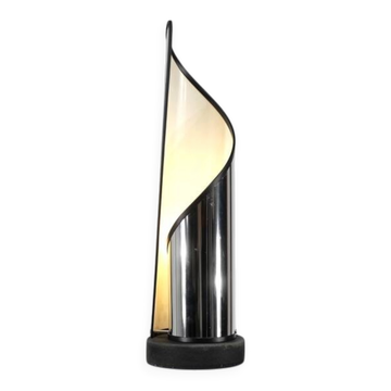 Metal table lamp by Stilnovo, Italy, 1970s.