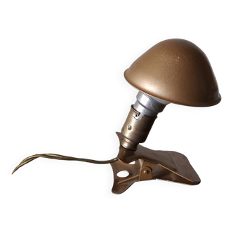 Vintage metal mushroom lamp