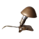 Lampe vintage en metal champignon