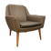 Vintage design easy chair bovenkamp madsen & schubell