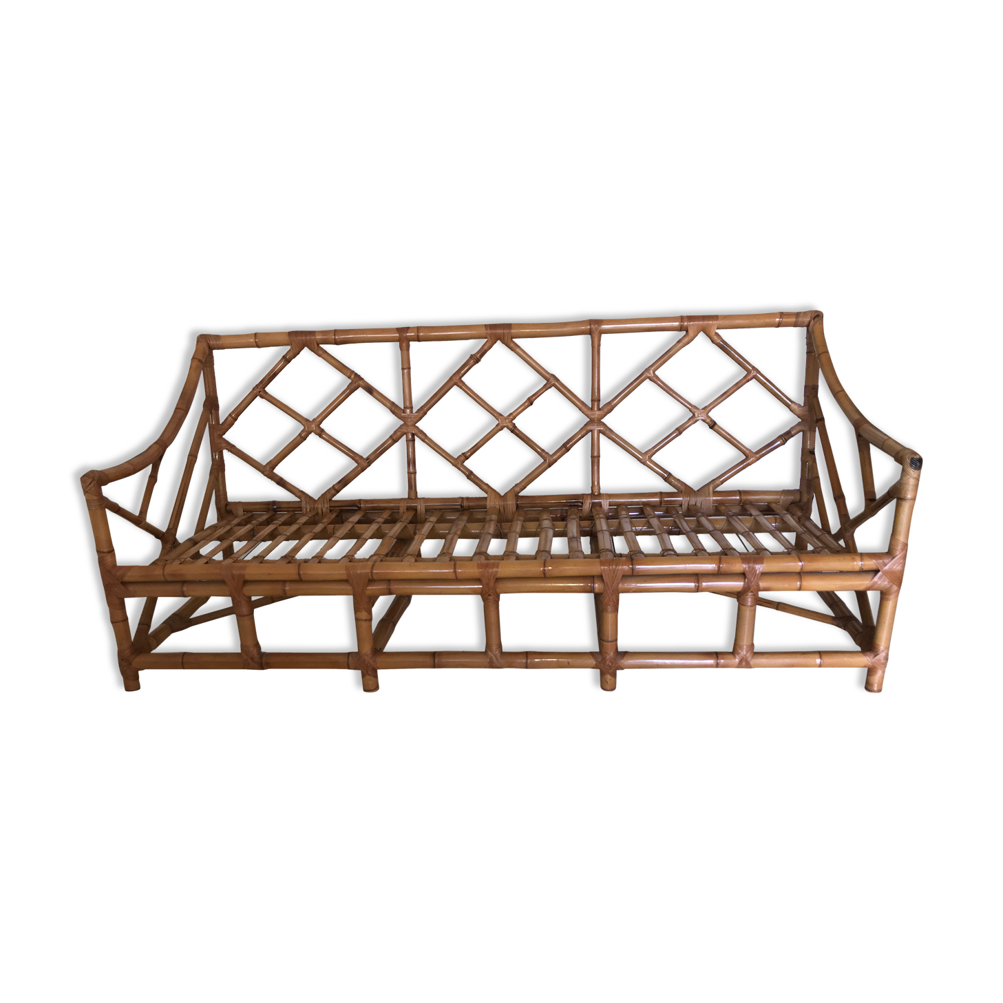 3-seater bamboo sofa 50/60