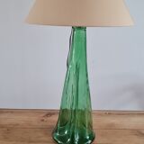 Blown glass lamp