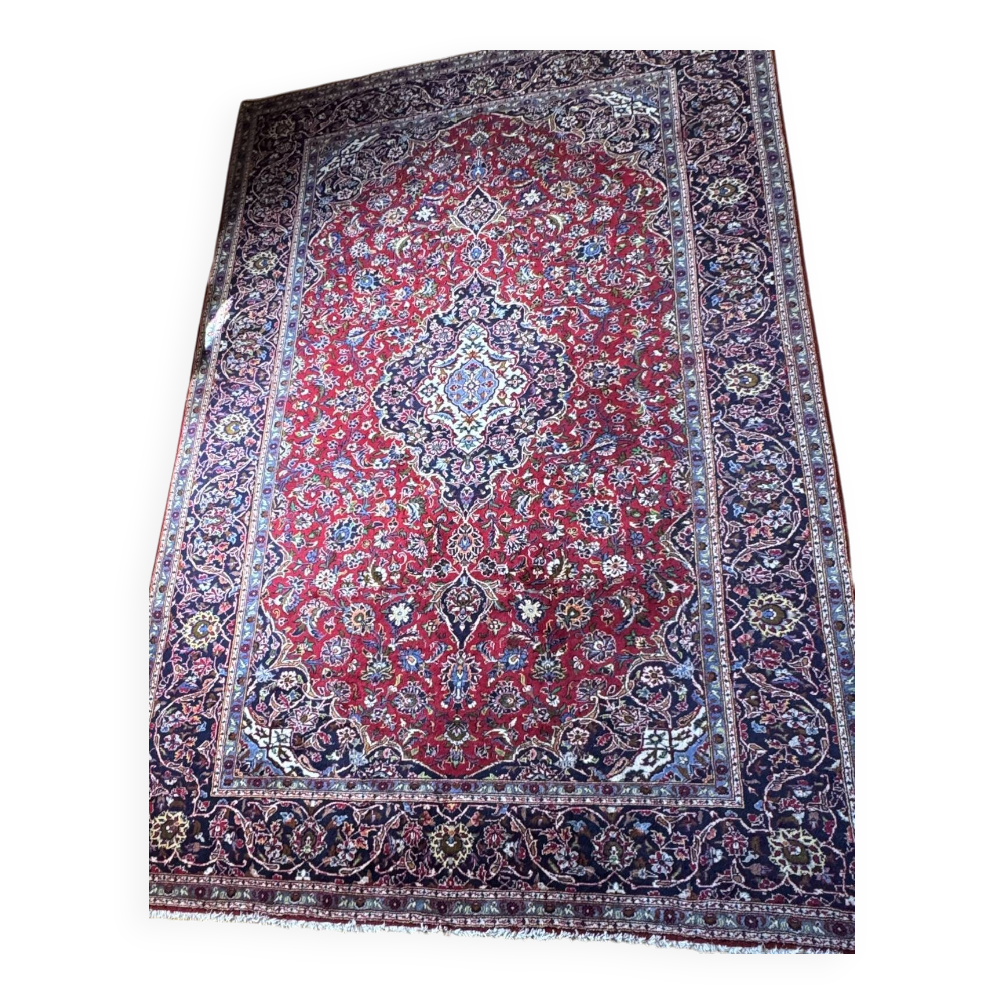 Hand-knotted Persian carpet KECHAN