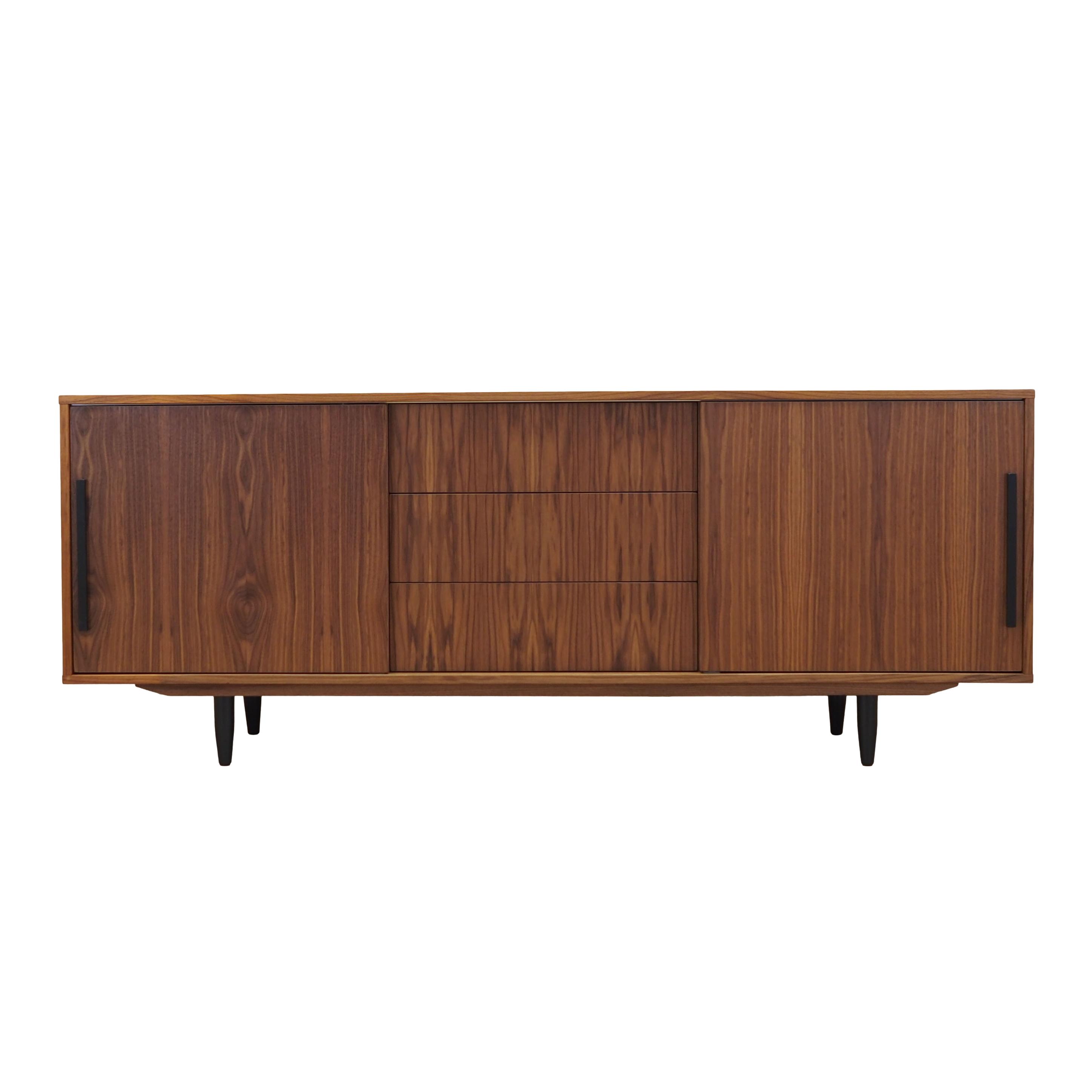 Walnut sideboard, Danish design, 1990s, production: Denmark