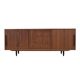 Walnut sideboard, Danish design, 1990s, production: Denmark