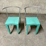 Pair of Dr. Glob chair by Starck for kartell in the 1990s
