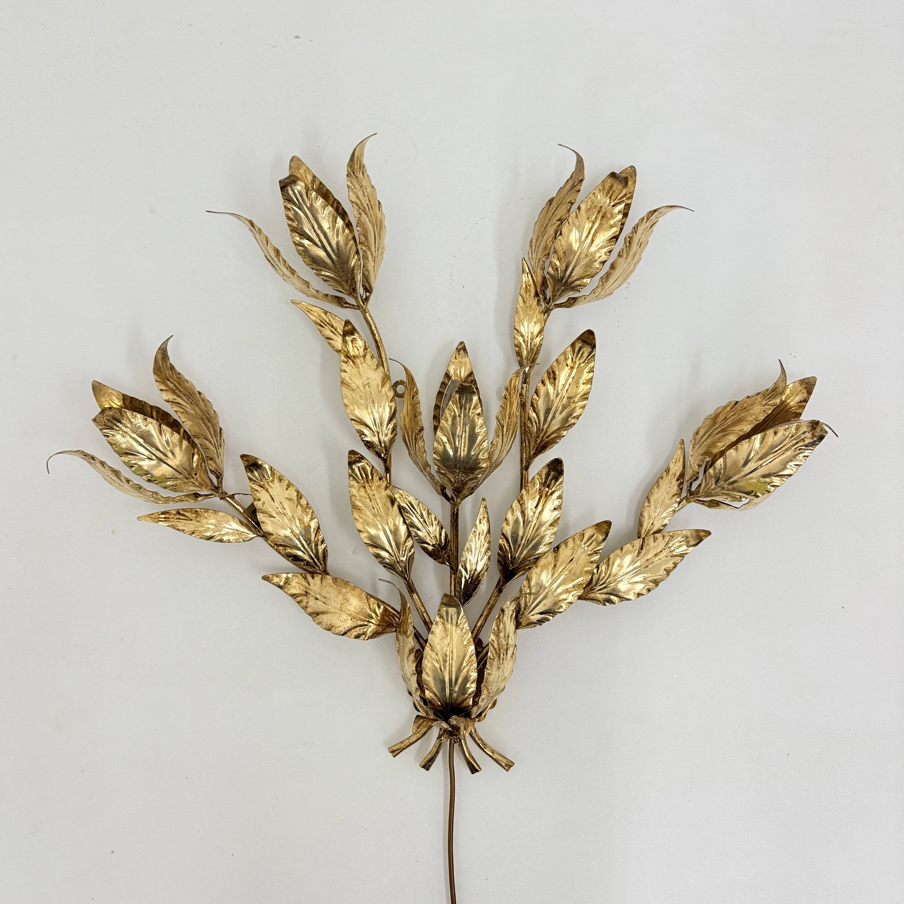 Vintage Hollywood Regency Wall Lamp sconce by Hans Kögl, 1960s