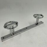 Double coat hook Jean Royère