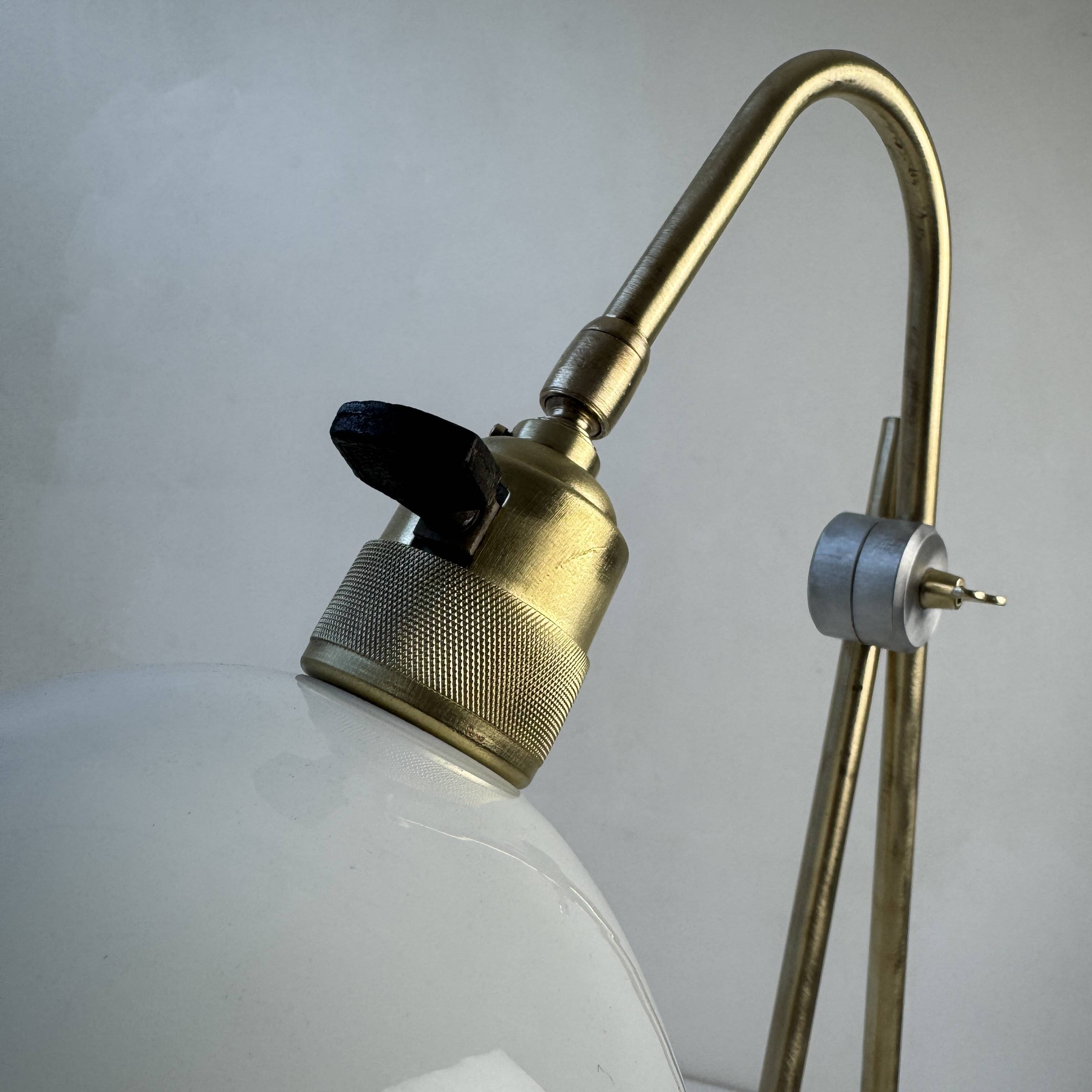 Old vintage up and down desk lamp