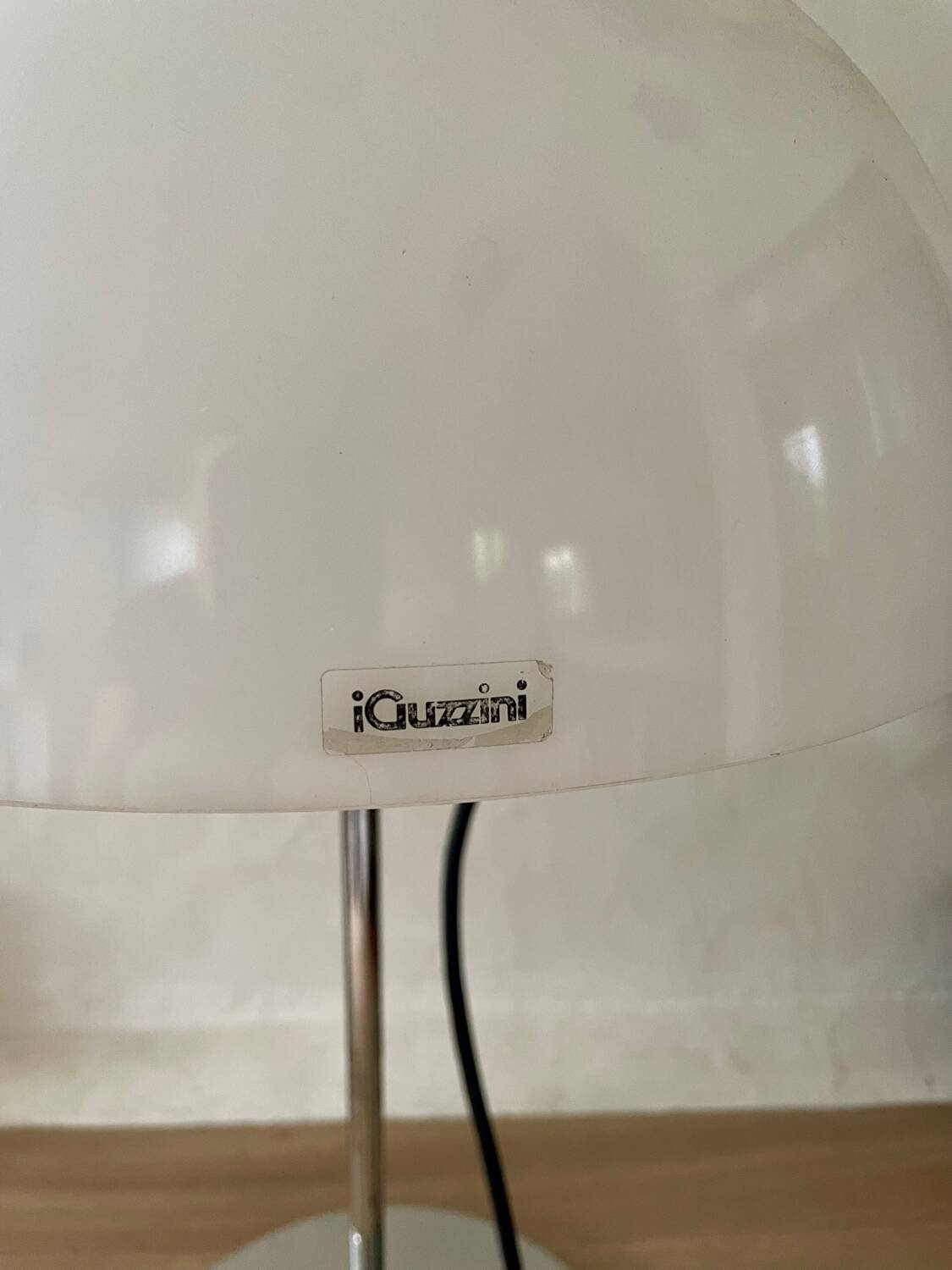 Lampe Faro Harvey Guzzini vintage