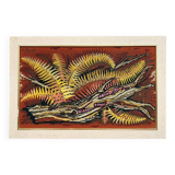 Old tapestry in the spirit of J. Lurcat, signed Goupil circa 1960