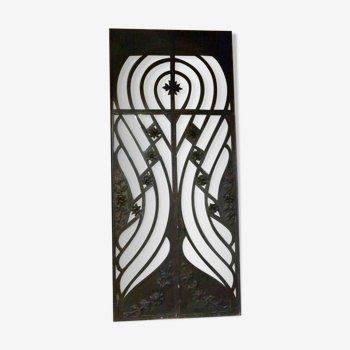 Wrought iron door xixth