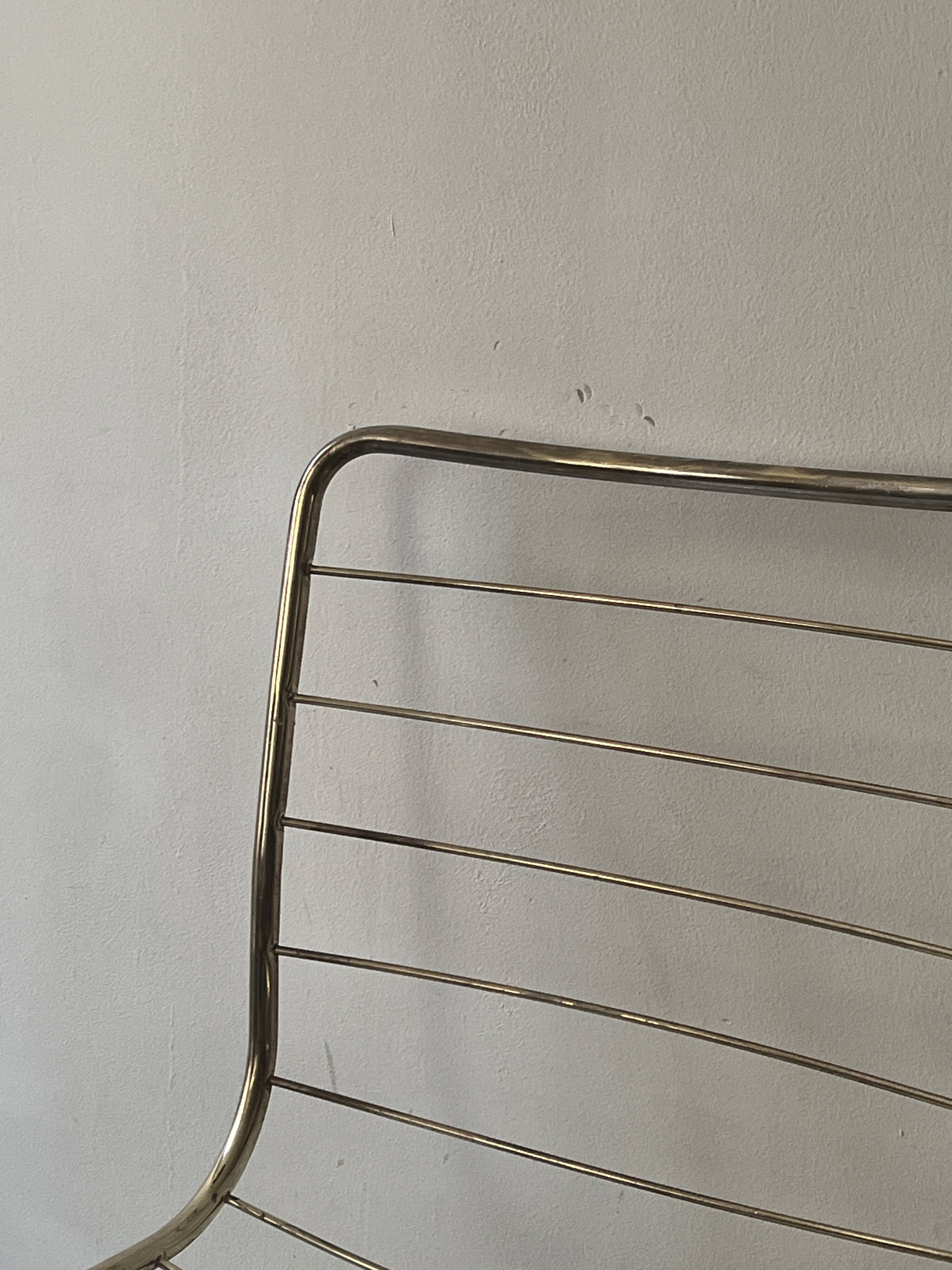 Tulip metal swivel chair, 1970s design