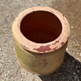 Terracotta pottery jar